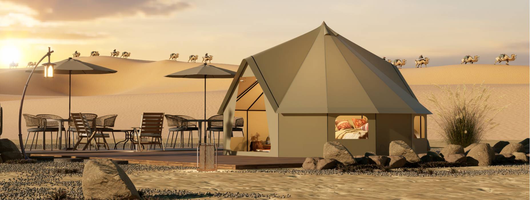 柘荣县露营酒店帐篷产品